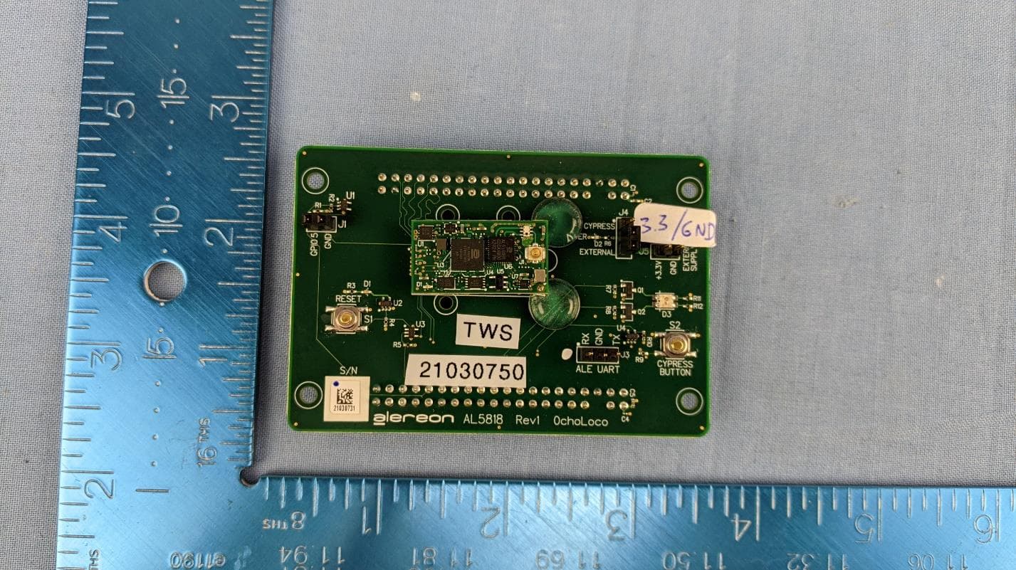 UWB Octal SPI Module (SBU & SAB) - FCC ID U9YAL5808 - Alereon, Inc (3)