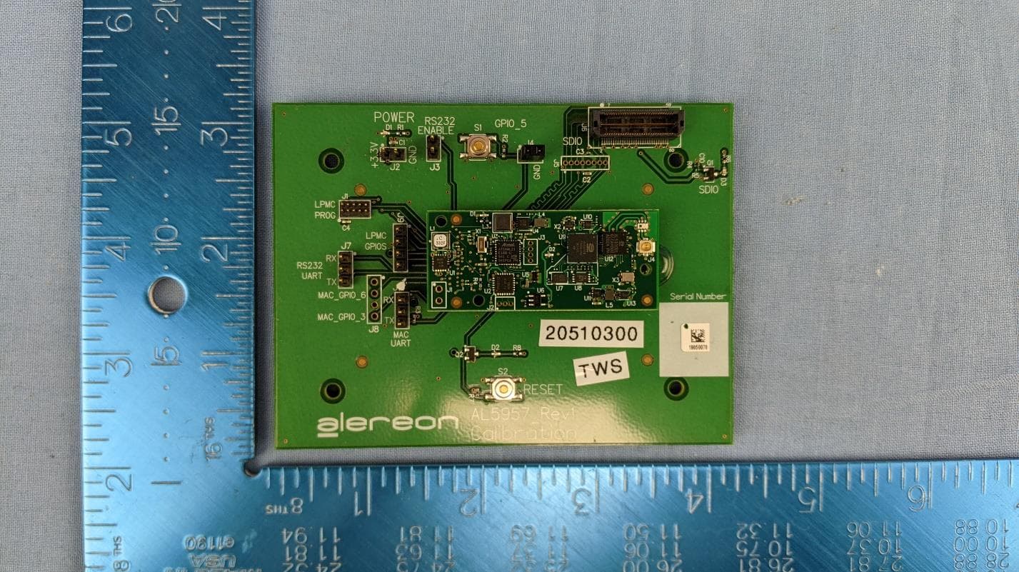 UWB Serial Interface Module (SBU & SAB) - FCC ID U9YAL5835 - Alereon, Inc (3)