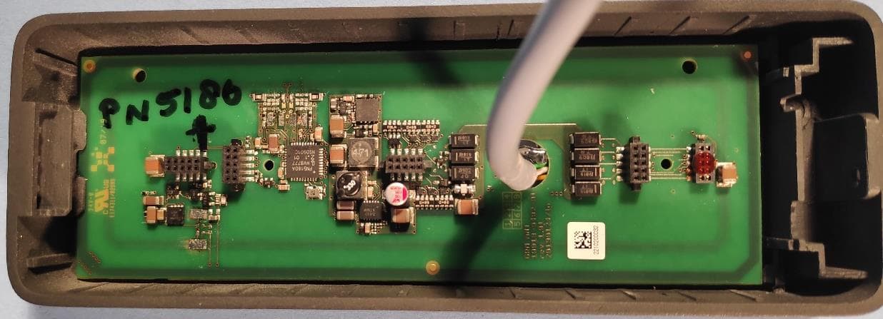 wireless card reader - FCC ID UA2OT3XXXBHON - Novar GmbH (2)