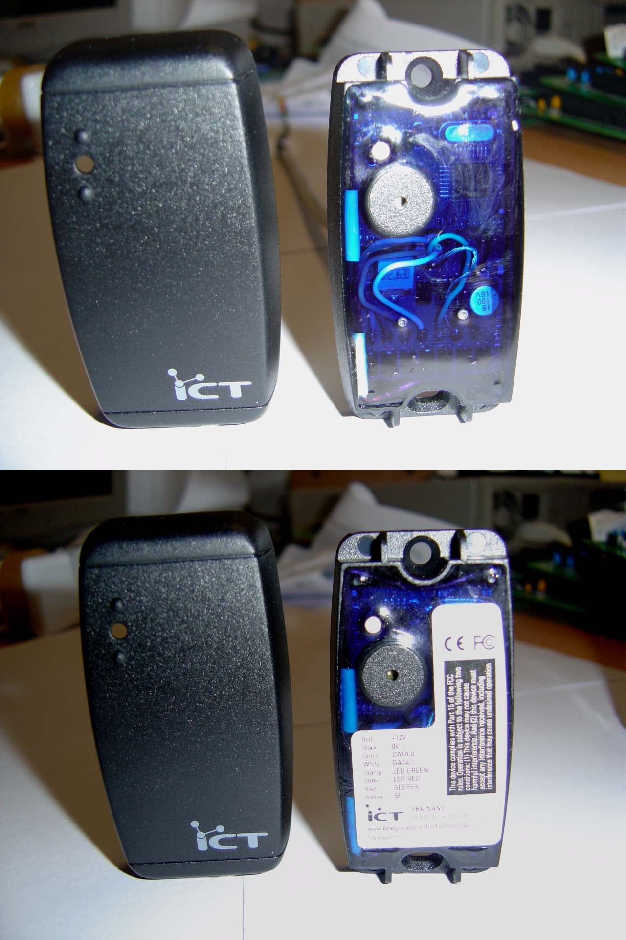 Proximity Card Reader - FCC ID UAU4060 - Integrated Control Technology Limited