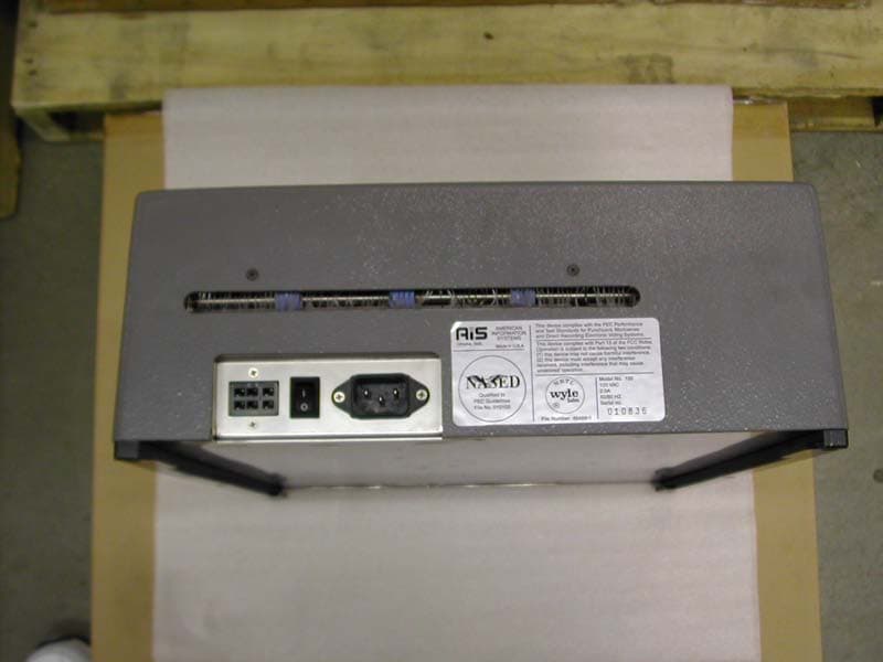 Optical Scan Voting Machine with GSM - FCC ID UBR-ESSM100A - Election Systems & Software (2)