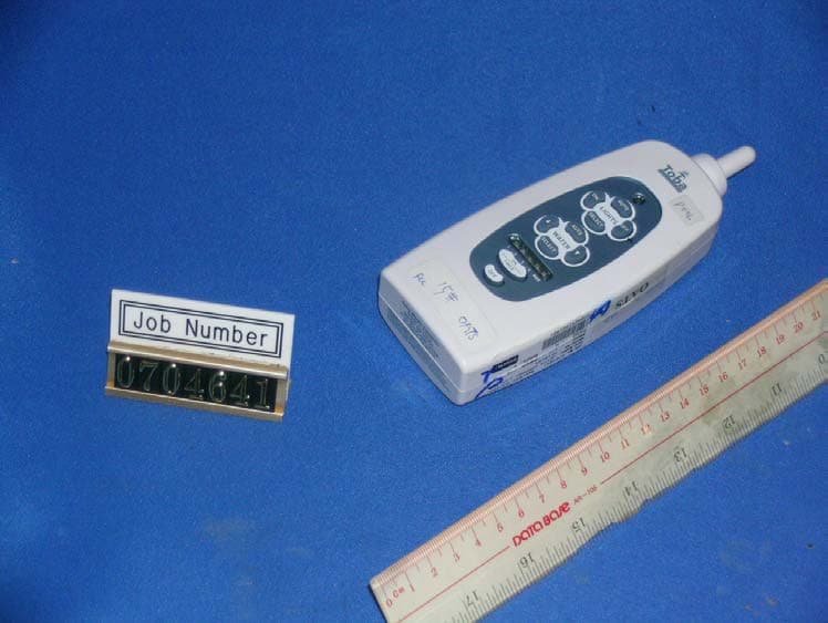 Remote Control for Toba Magic Fountain (434MHz Tx) - FCC ID UCAMF101RA - Toba Fountains L.L.C.