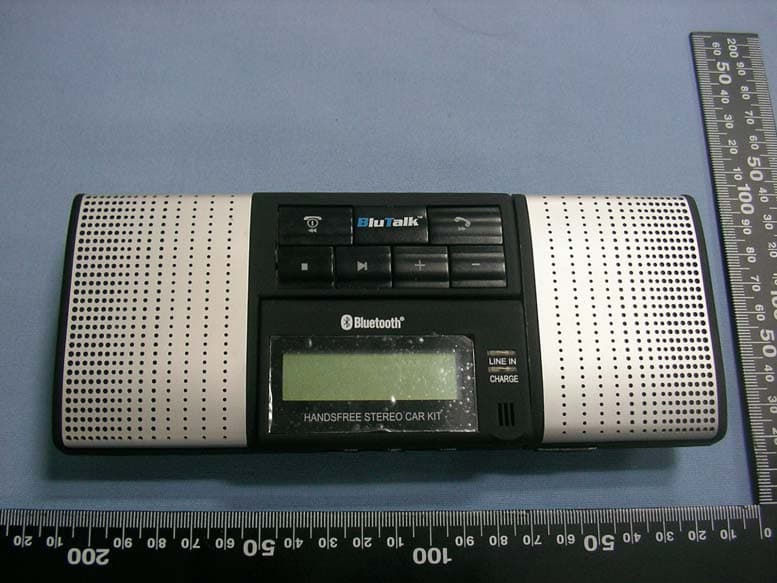 Multifunction Bluetooth Stereo Car Kit - FCC ID UDOBT1250 - Sunswell Technology Co.,Ltd
