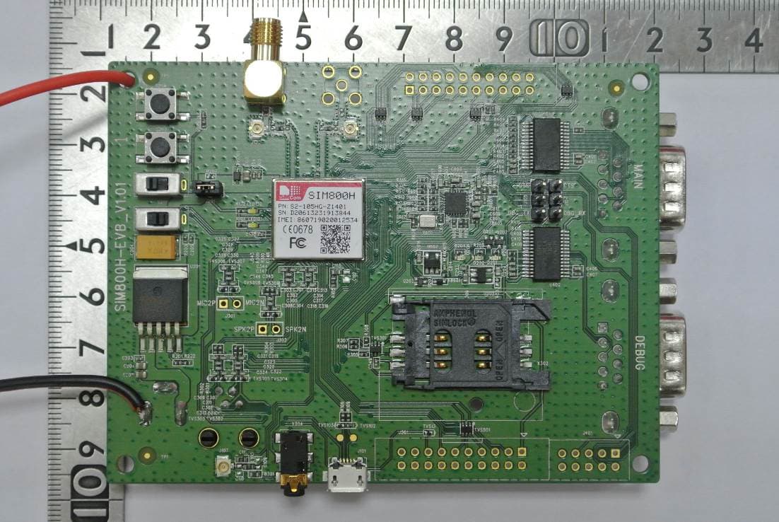 GSM/GPRS/BT Wireless Data Module - FCC ID UDV-2013072401 - Shanghai Simcom Ltd.