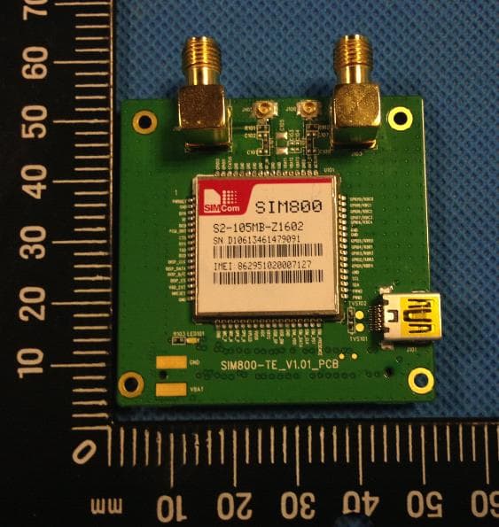 GSM/GPRS(850/900/1800/1900MHz)+BT Wireless Data Module - FCC ID UDV-201314 - Shanghai Simcom Ltd.