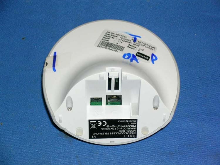 Digital Modulation Cordless Phone - Base Unit - FCC ID UGXRA2184BB - American Telecom Services, Inc.
