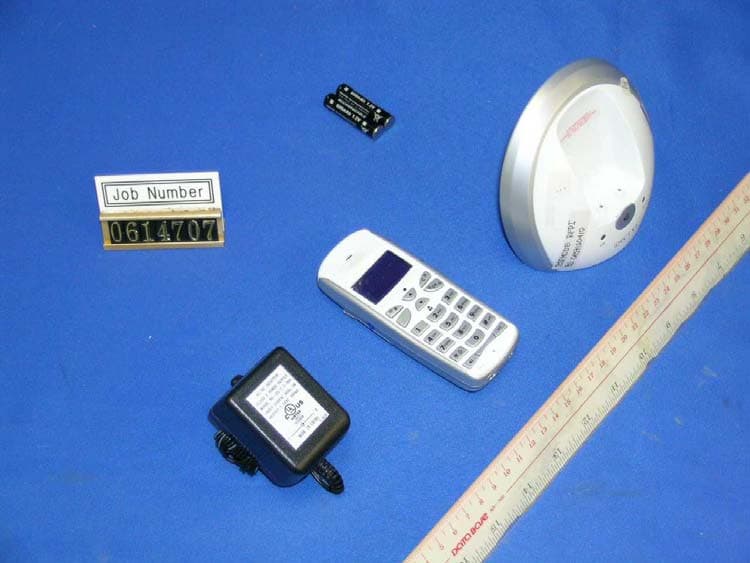 Digital Modulation Cordless Phone - Handset - FCC ID UGXRA2184BBH - American Telecom Services, Inc.