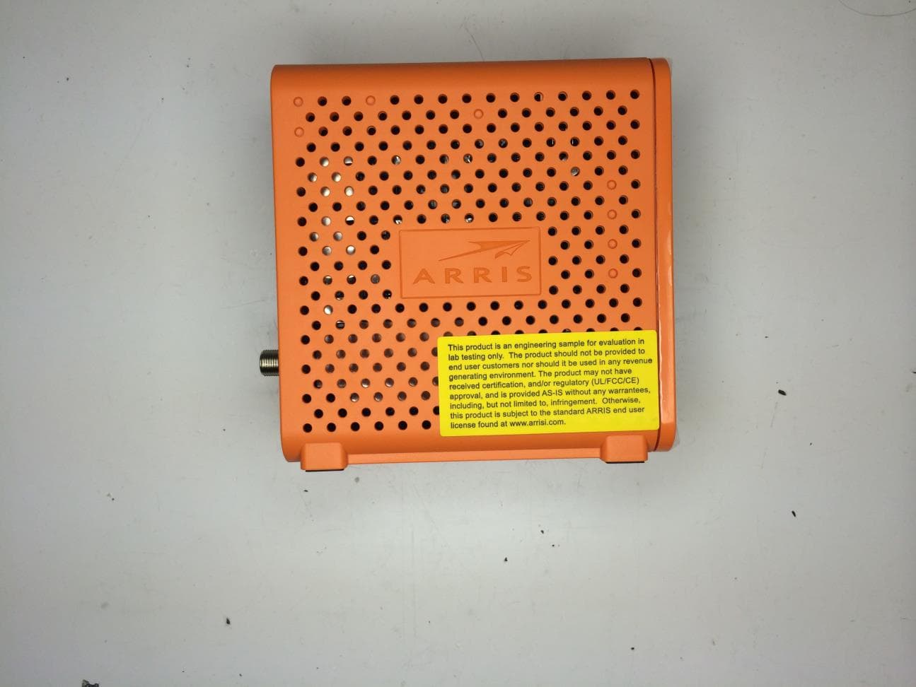 2-port DOCSIS 3.0 Gateway - FCC ID UIDSBG6400 - ARRIS