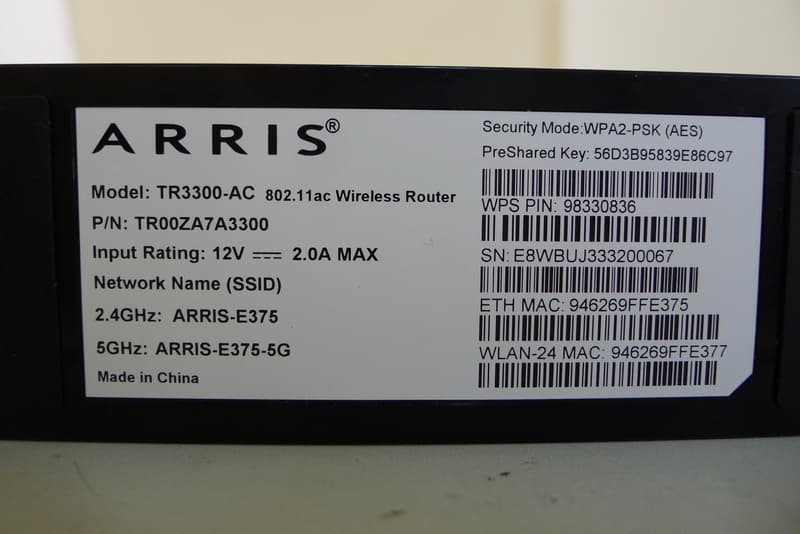 802.11ac Wireless Router - FCC ID UIDSBR1750 - ARRIS (5)