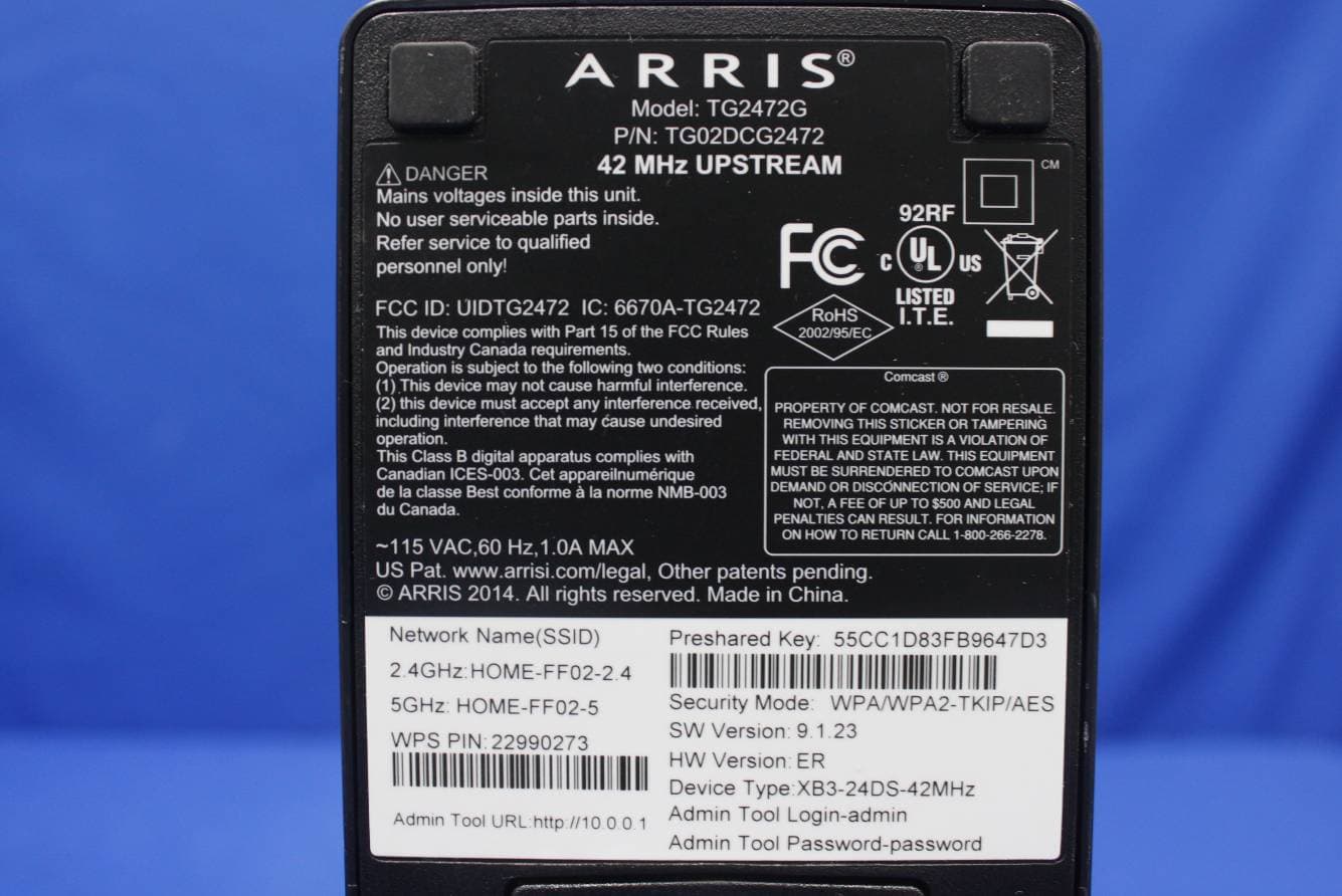 Touchstone Wireless Telephony Gateway - FCC ID UIDTG2472 - ARRIS (2)