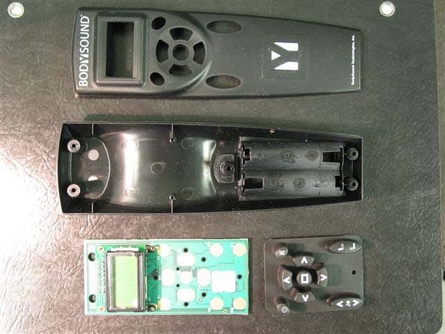 BodySound Home Entertainment Chair Remote Control - FCC ID UJFBDSYR001 - BodySound Technologies Inc