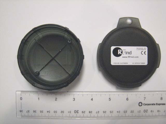 T400 RFID Tag - FCC ID UL3T400A - RFind Systems, Inc.