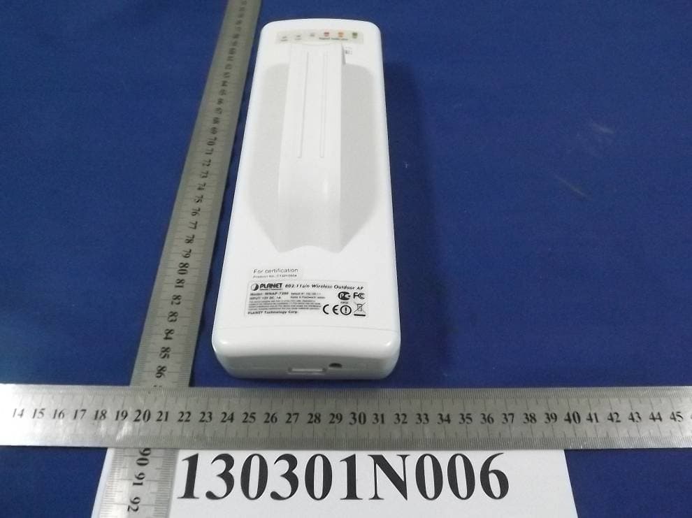 802.11a/n Wireless Outdoor AP - FCC ID UL9WNAP7206 - Planet Technology Corporation (4)