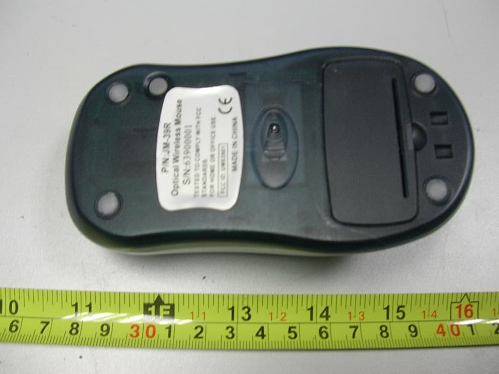 WIRELESS OPTICAL MOUSE - FCC ID UM63901 - Juneng Electronics Technology Co., Ltd.
