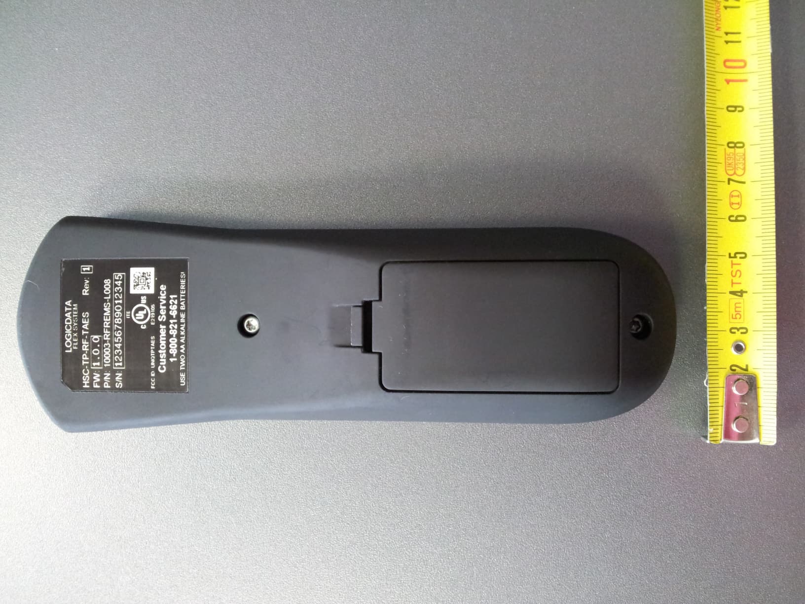 Wireless Handswitch for Electric Height Adjustable Beds with Comfort Function - FCC ID UNQTPTAES - LOGICDATA Electronic & Software Entwicklungs-GmbH (2)
