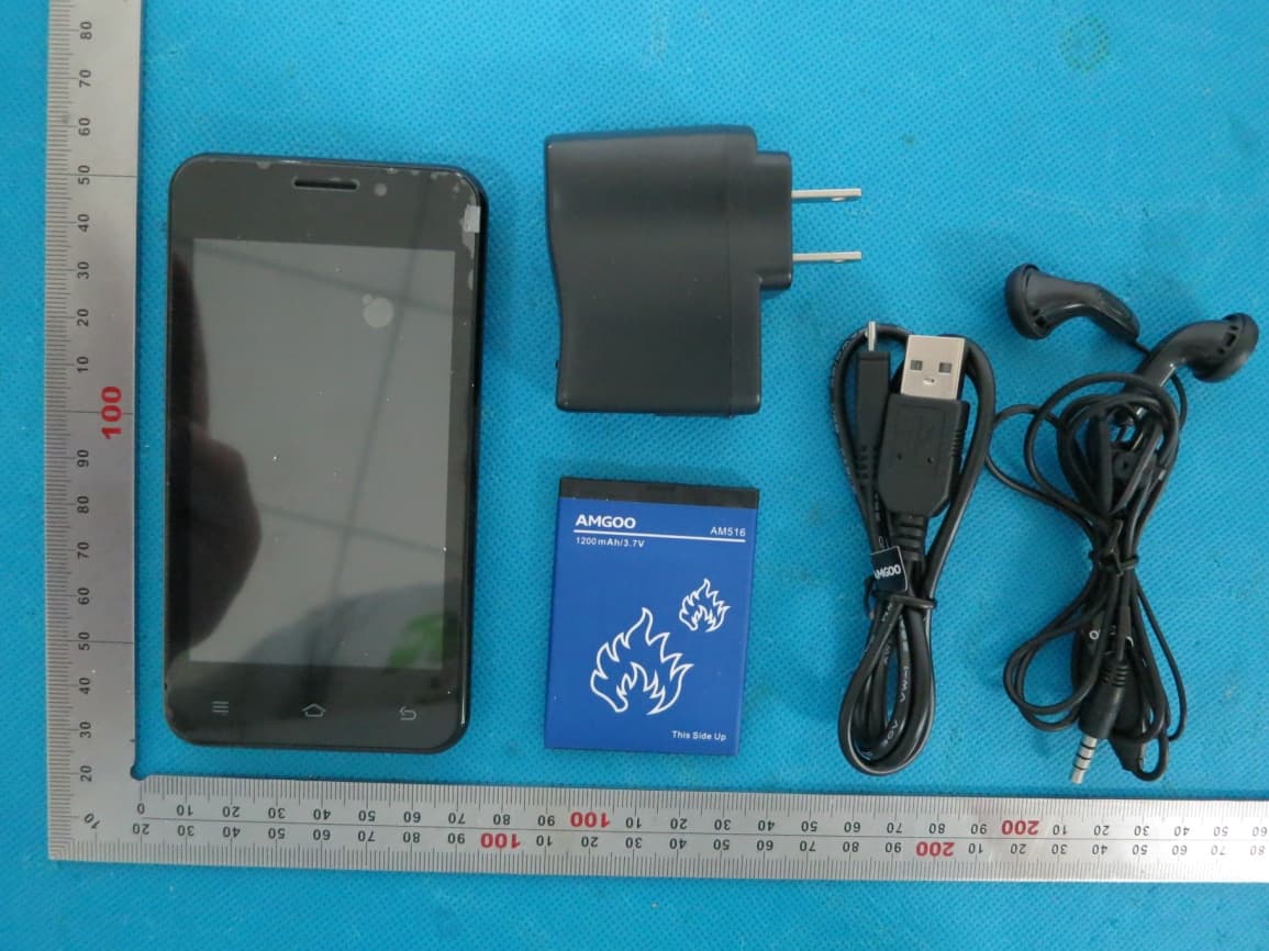 Mobile Phone - FCC ID UOS-AM516 - Amgoo Telecom Co., Ltd.