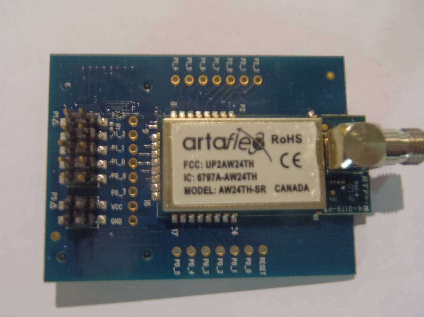 AW24TH WIRELESS MODULE - FCC ID UP2AW24TH - Artaflex, Inc. (4)