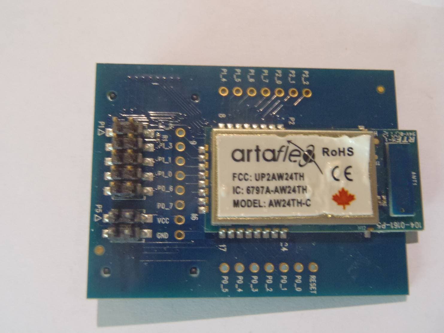 AW24TH WIRELESS MODULE - FCC ID UP2AW24TH - Artaflex, Inc. (2)