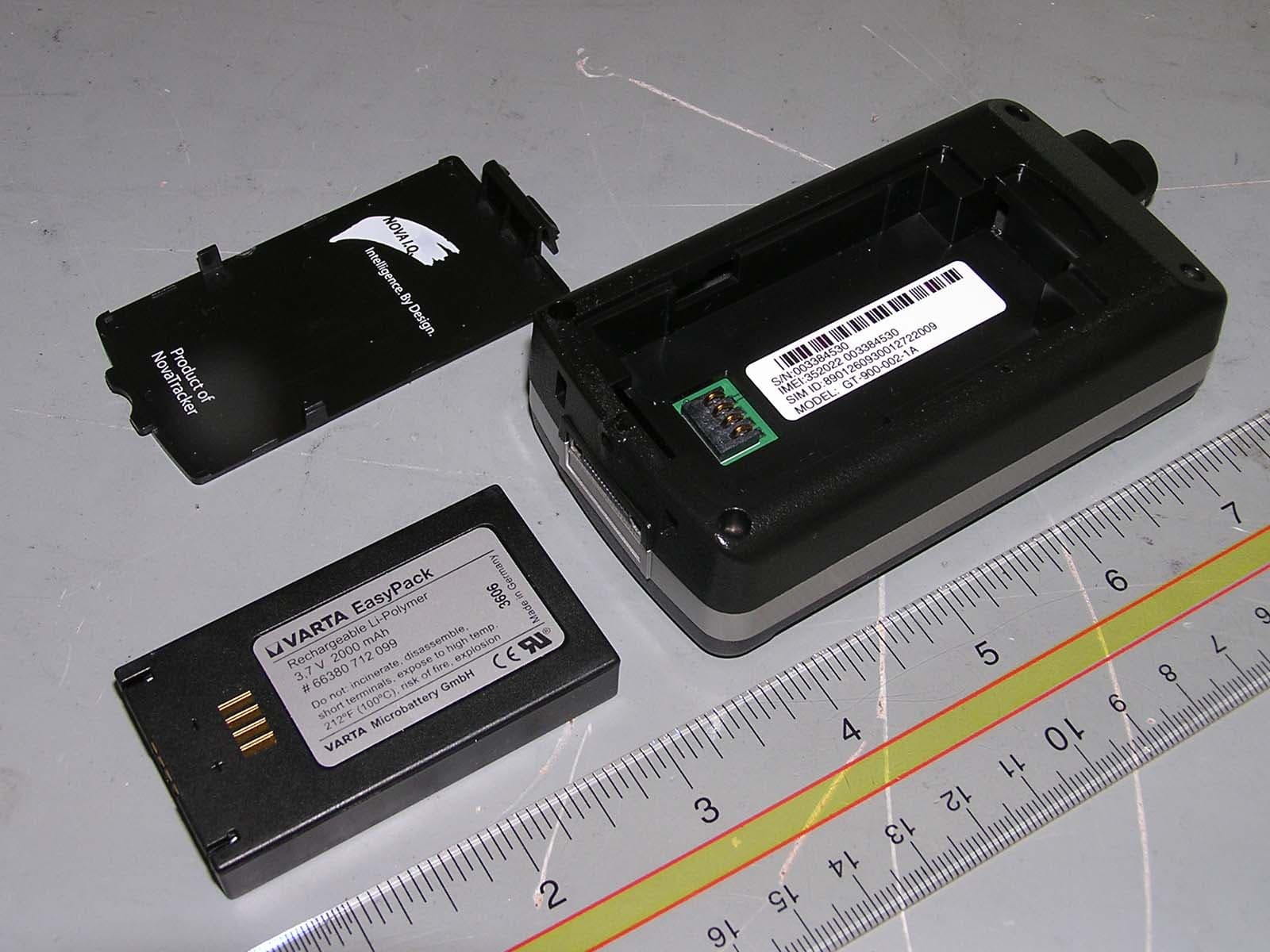 GPS Tracking Device - FCC ID UQUGT900001 - Columbus Nova Technology Group