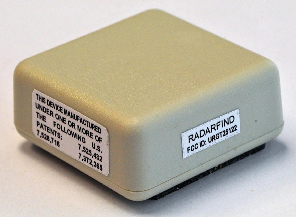 Indoor Equipment Location System - FCC ID URGT25122 - RadarFind Corporation