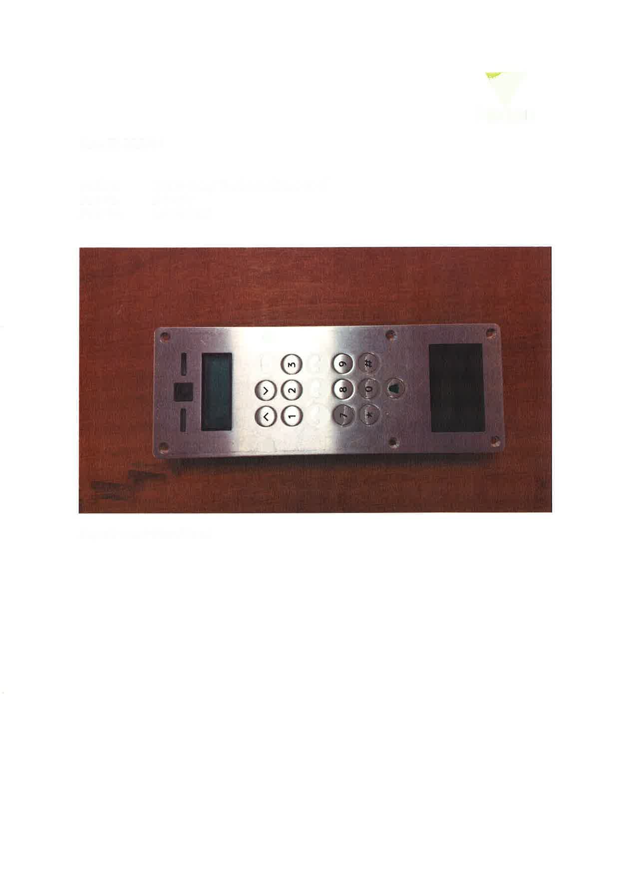 Door entry panel with integral radio transmitter - FCC ID USE337520 - Paxton Access Ltd (2)