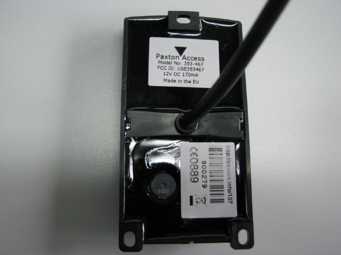 Secure access proximity reader - FCC ID USE353467V2 - Paxton Access Ltd