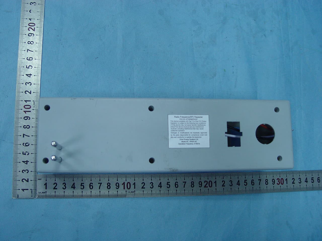 Radio Frequency(RF) Repeater - FCC ID UTVWREP4CRT - Orion Energy Systems Ltd. (3)