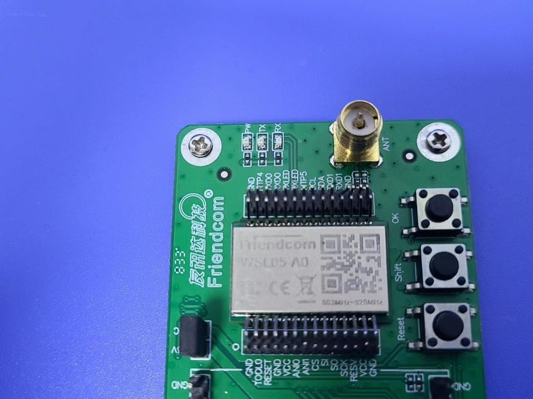 LoRaWAN wireless communication model - FCC ID UU3FCWSL05 - Shenzhen Friendcom Technology Co., Ltd. (5)
