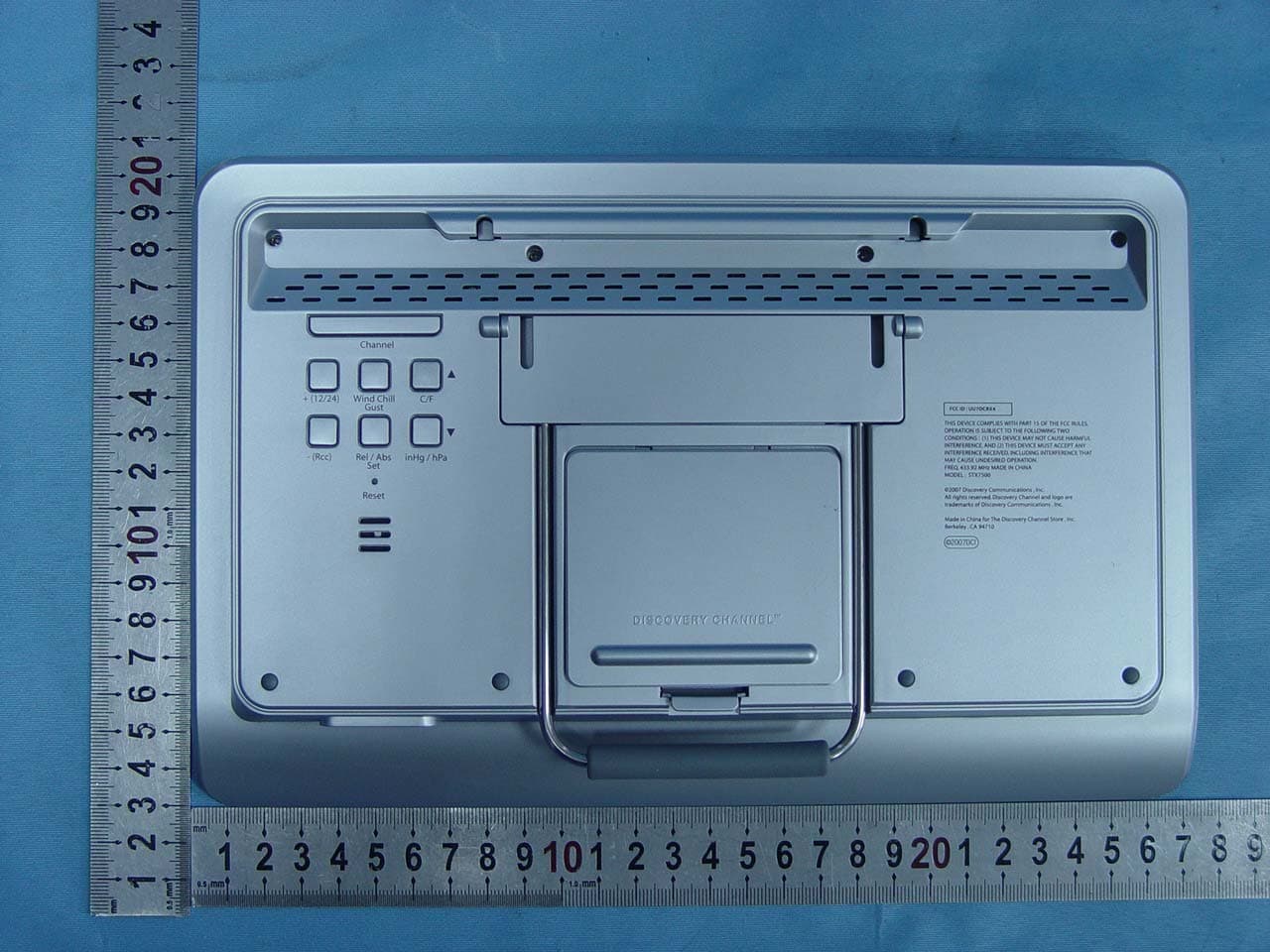 Weather Station - FCC ID UU7DCRX4 - Formation Limited