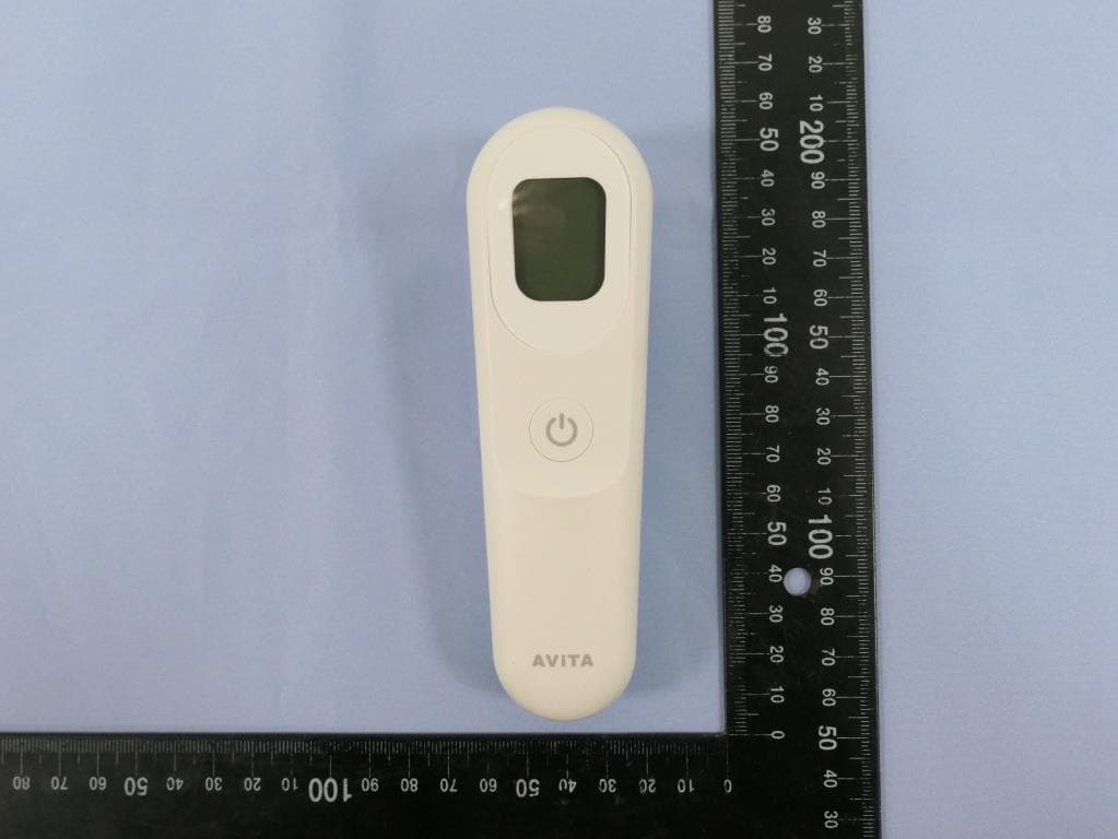 Touch Free Infrared Thermometer - FCC ID UV3NTW-66B - AVITA Corporation (4)