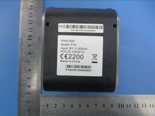 Printer - FCC ID UWJP10 - Blue Bamboo (HK) Limited (3)