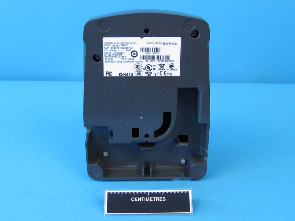 Bluetooth Cradle with RS232 and USB - FCC ID UZ7CR0078 - Zebra Technologies Corporation (2)