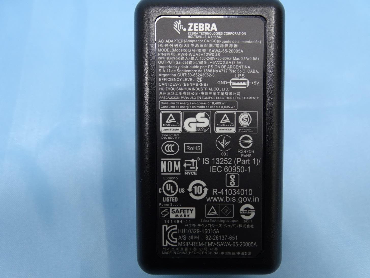 Mobile computer - FCC ID UZ7MC27BJ - Zebra Technologies Corporation (3)