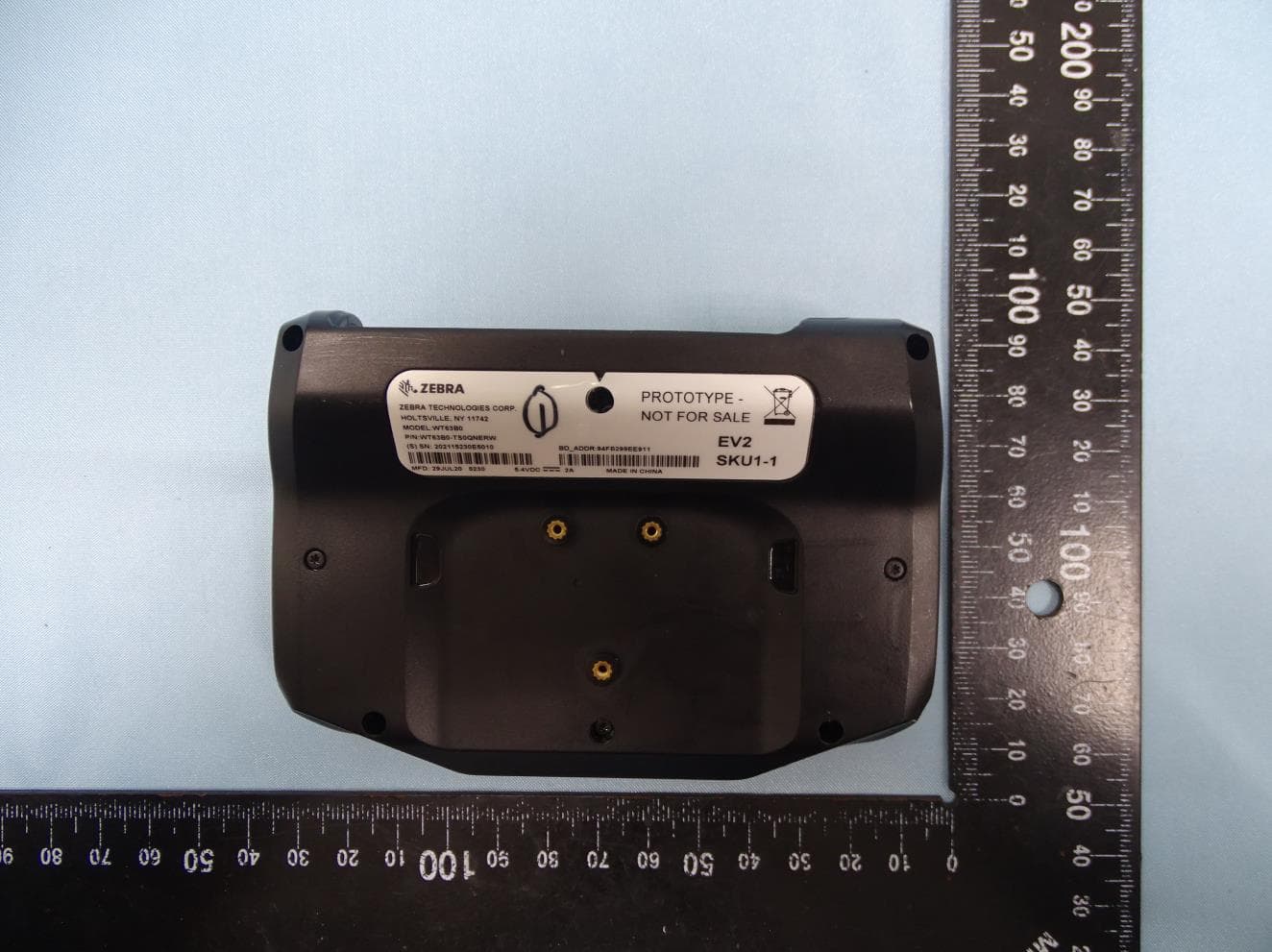WT6300 Wearable Computer - FCC ID UZ7WT63B0 - Zebra Technologies Corporation (3)