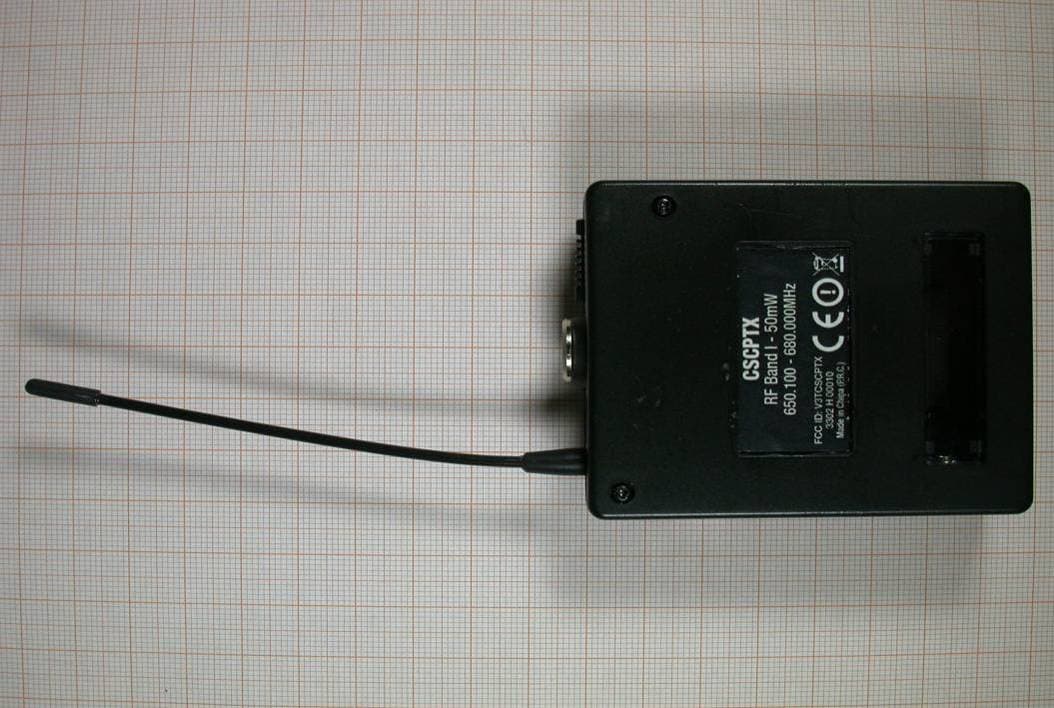 Wireless Microphone - FCC ID V3TCSCPTX - AKG Acoustics GmbH (3)
