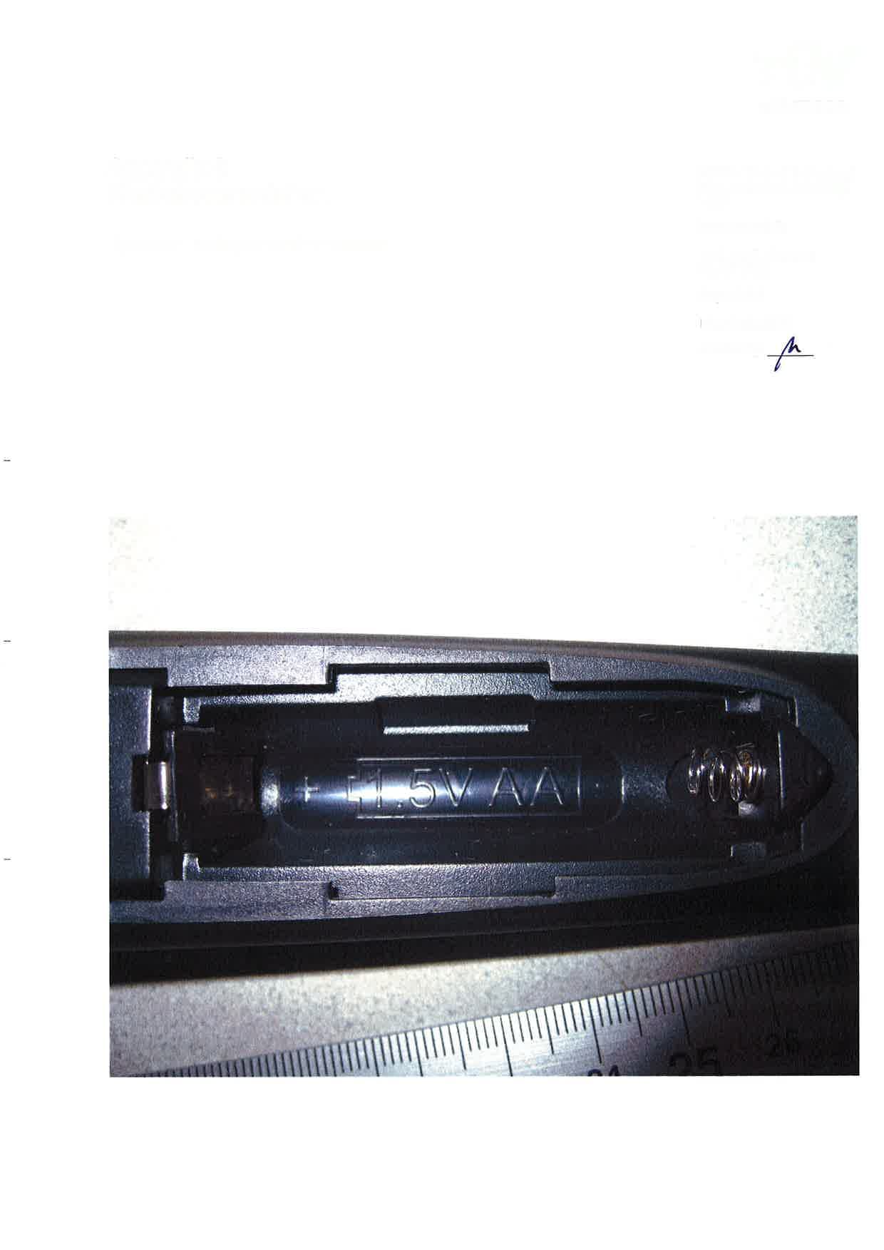 handheld wireless microphone transmitter - FCC ID V3THT40M - AKG Acoustics GmbH (3)