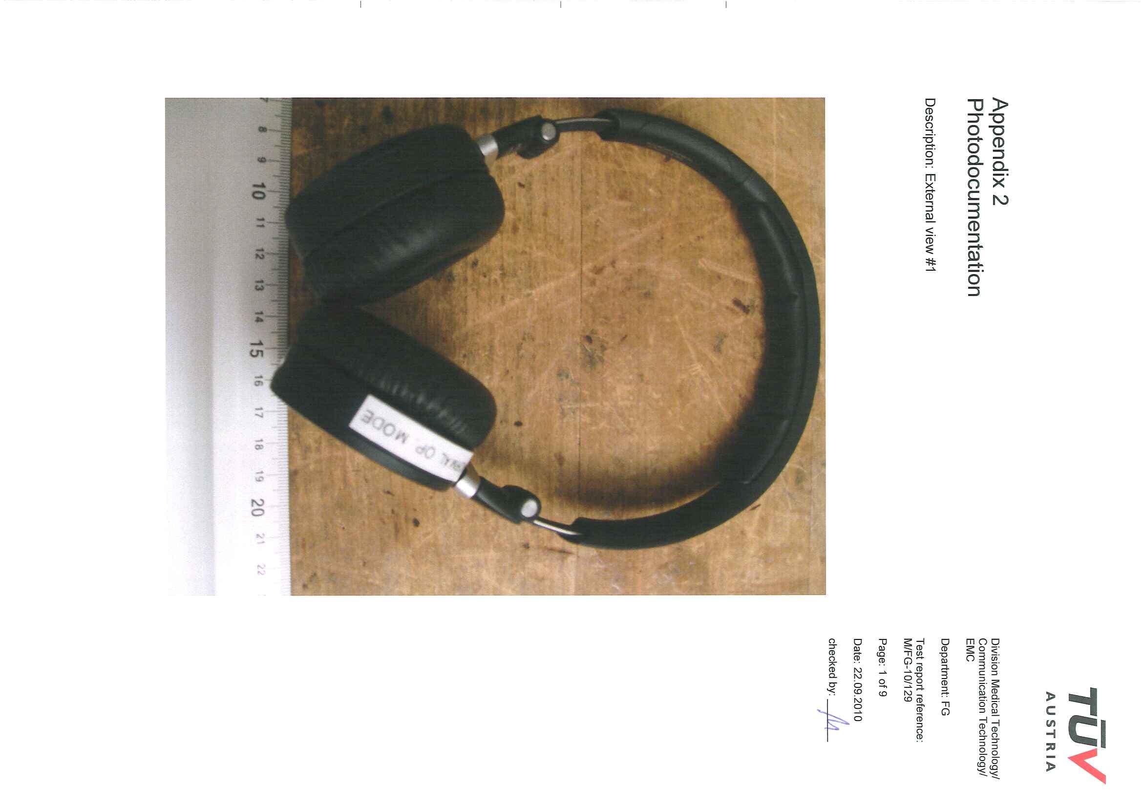 Digital Wireless Headphone Receiver (K840) - FCC ID V3TK840RX - AKG Acoustics GmbH (3)