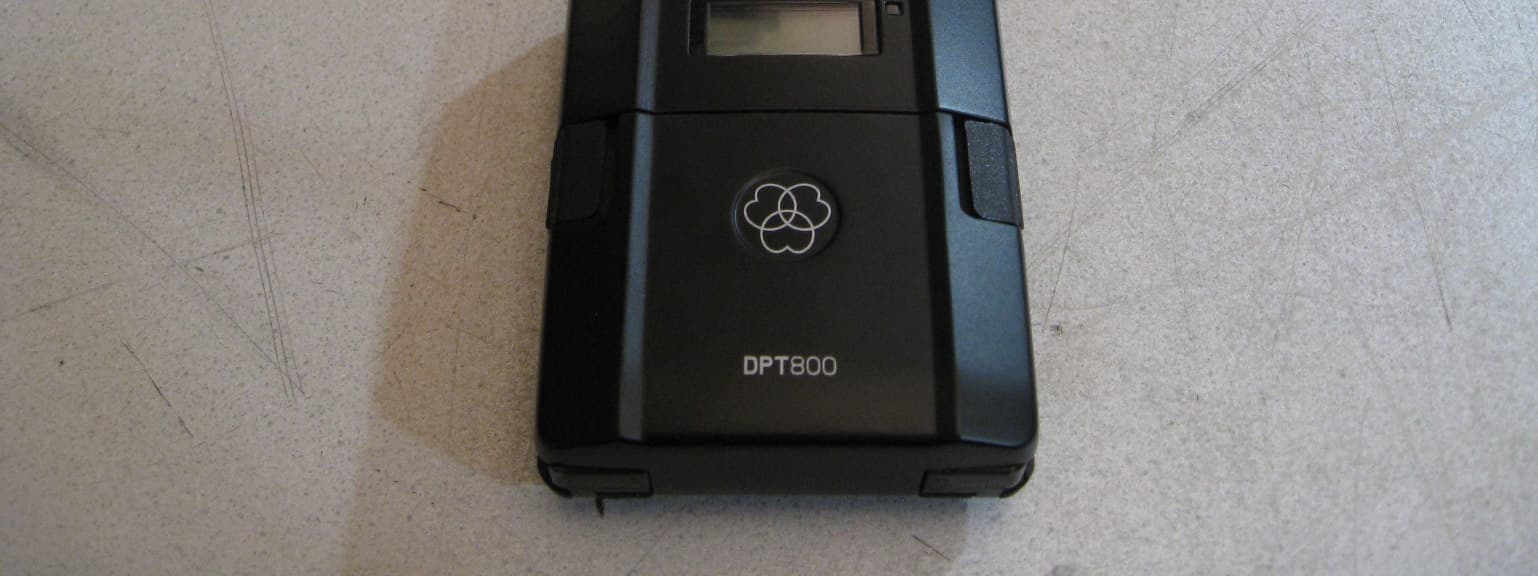 DPT800 Band I - FCC ID V3TPT800 - AKG Acoustics GmbH