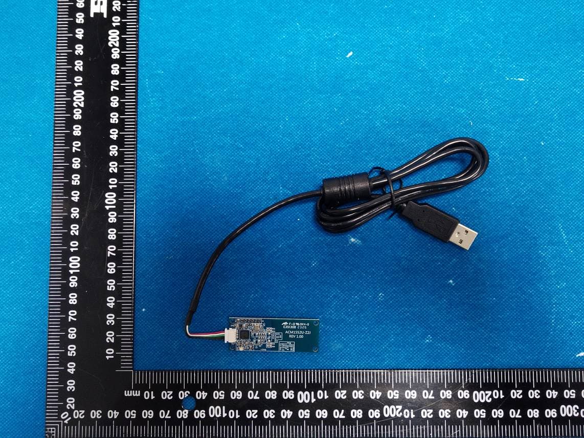 Contactless Smart Card Reader Module - FCC ID V5MACM1552U-Z2 - Advanced Card Systems Limited