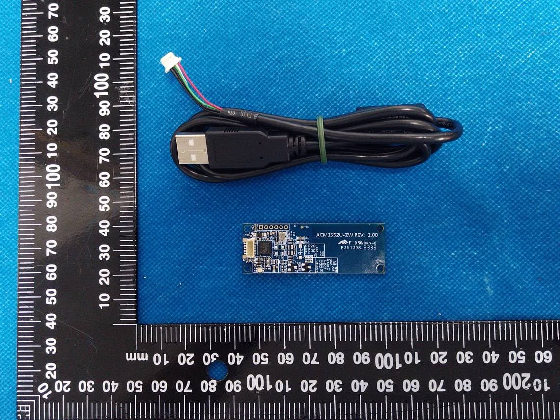 Contactless Smart Card Reader Module - FCC ID V5MACM1552U-ZW - Advanced Card Systems Limited
