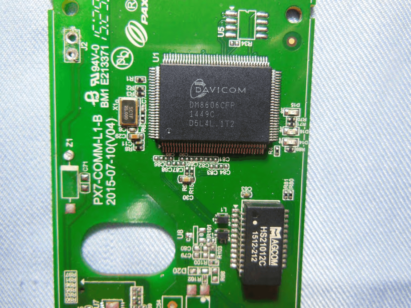 Payment Terminal - FCC ID V5PPX7RF - PAX Technology Limited (2)