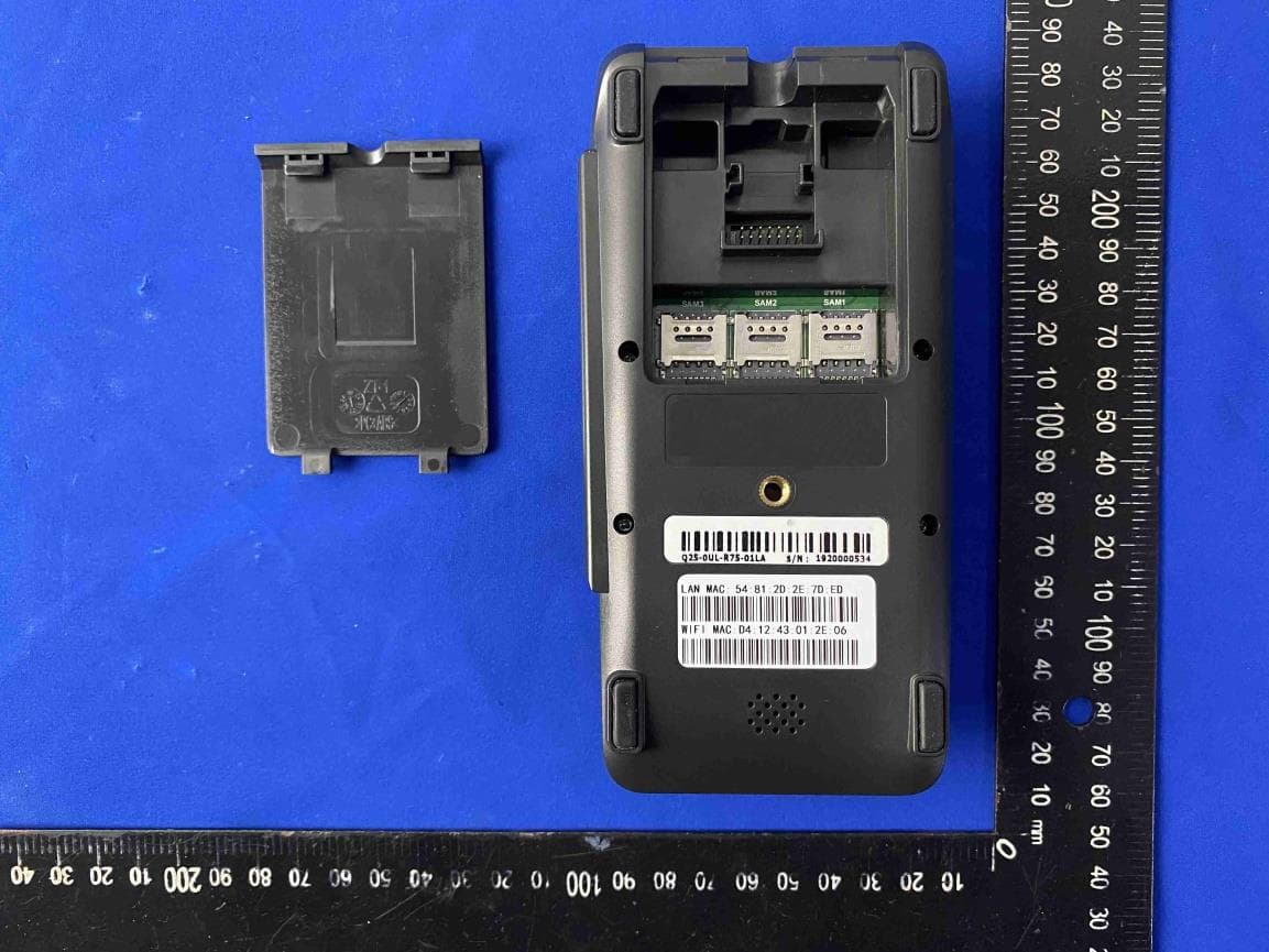 POS Terminal - FCC ID V5PQ25LR - PAX Technology Limited (3)