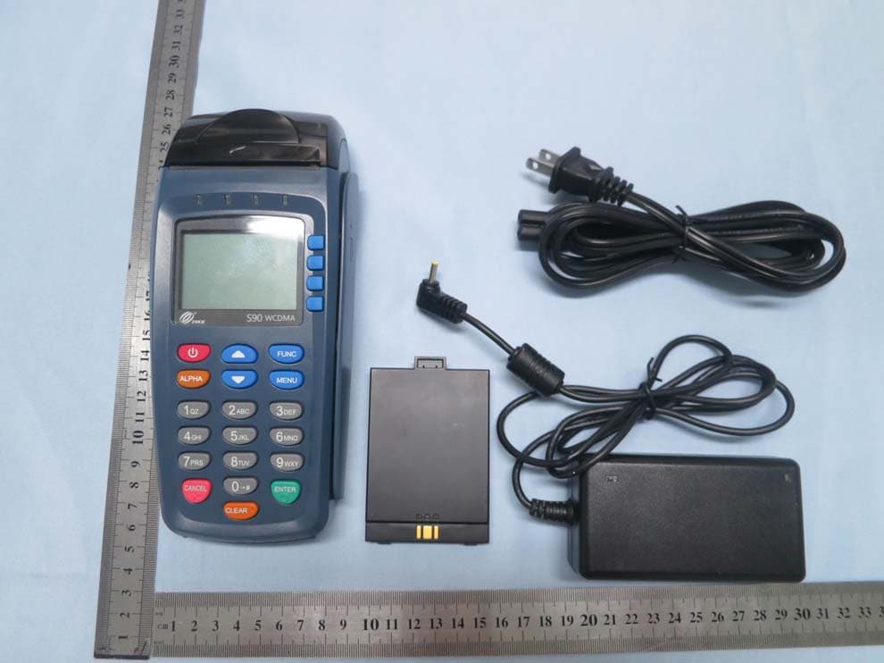 Wireless POS terminal - FCC ID V5PS90WCDMA - PAX Technology Limited (5)