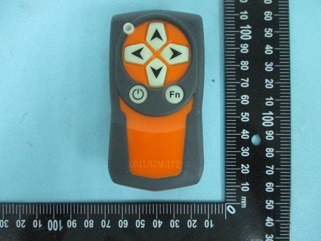 Handheld Wireless remote Control for Searchlight - FCC ID V78TXSL017 - ALLREMOTE Wireless Technology Co., Ltd.