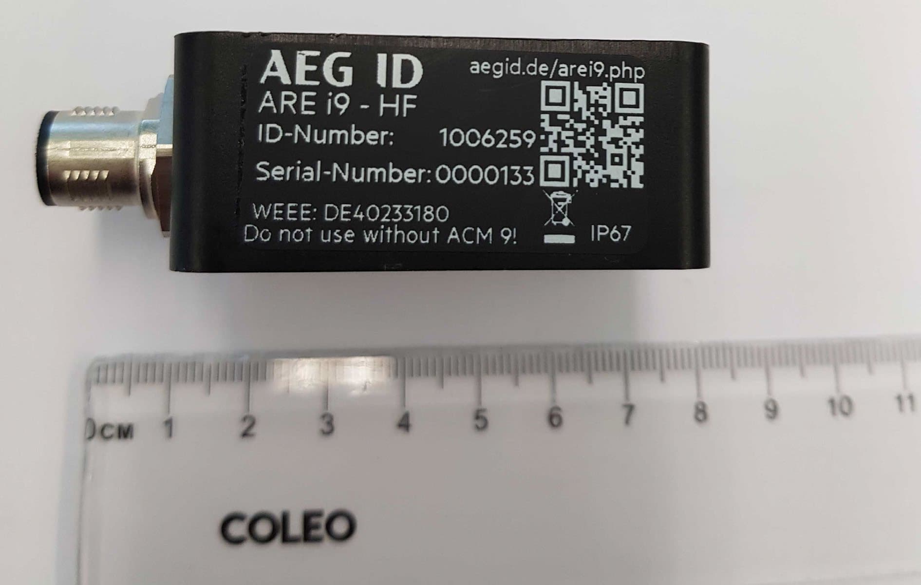RFID Reader - FCC ID V7IAREI9HF - AEG Identifikationssysteme GmbH (5)