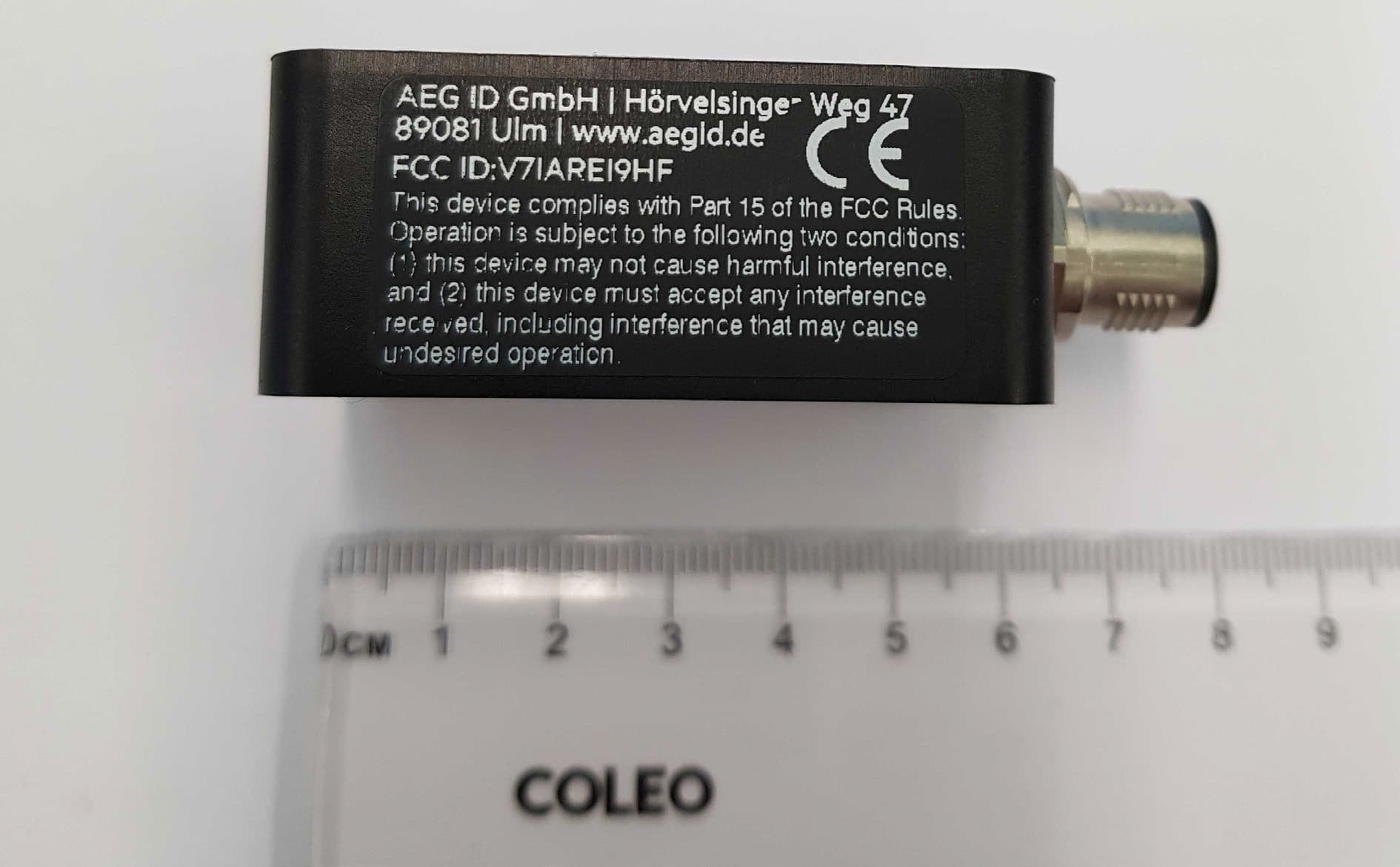 RFID Reader - FCC ID V7IAREI9HF - AEG Identifikationssysteme GmbH (3)