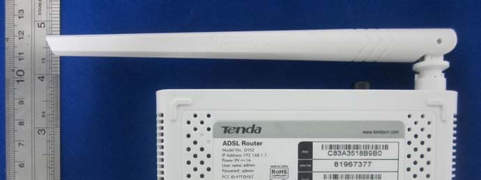 Wireless N150 ADSL2+ Modem Router - FCC ID V7TD152 - SHENZHEN TENDA TECHNOLOGY CO., LTD. (4)