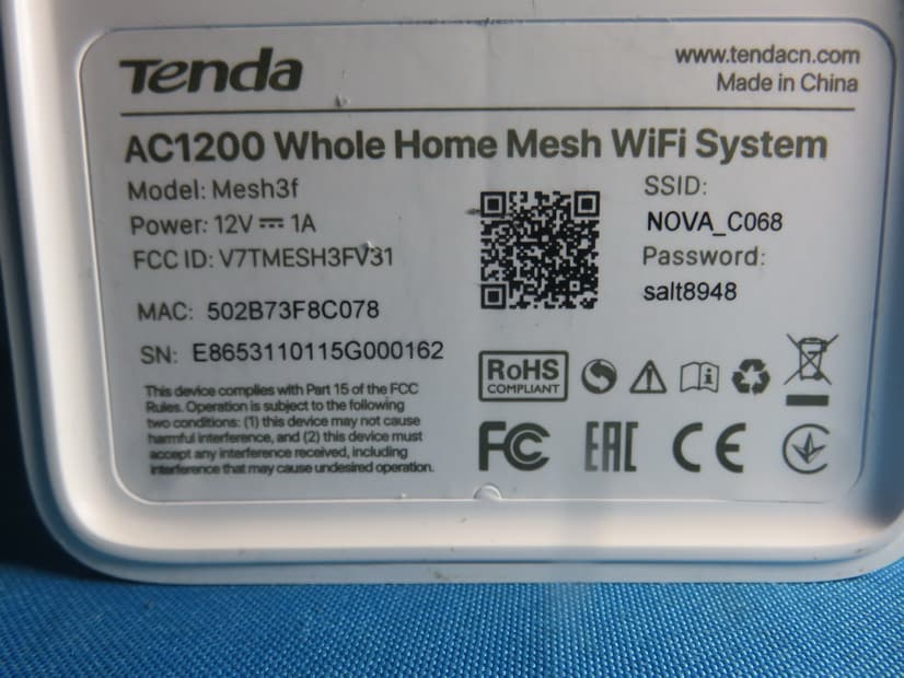 AC1200 Whole Home Mesh WiFi System - FCC ID V7TMESH3FV31 - SHENZHEN TENDA TECHNOLOGY CO., LTD. (4)
