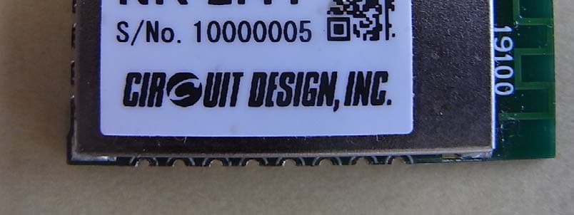 2.4G Transceiver module - FCC ID V9X-NK24Y - Circuit Design, Inc.