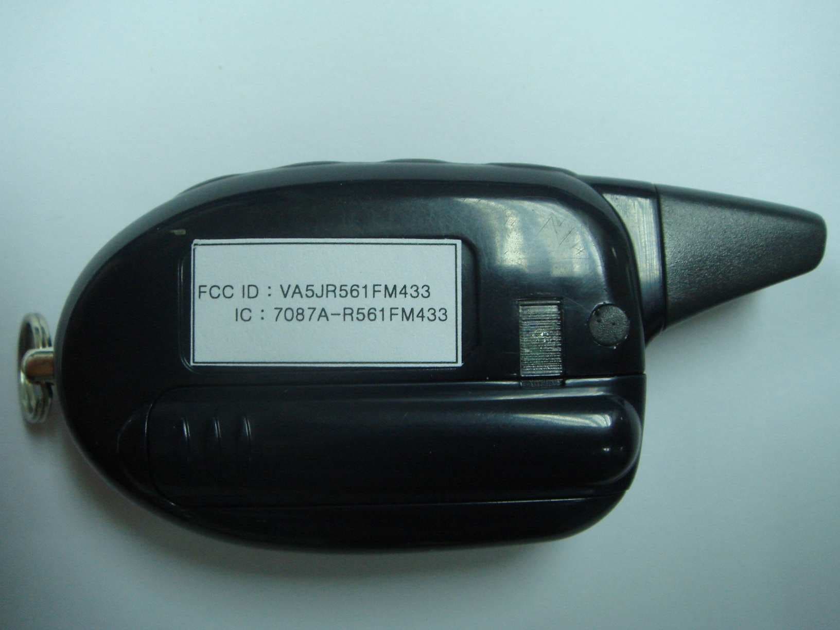 433 MHz Car alarm - FCC ID VA5JR561FM433 - SEGI LIMITED (3)